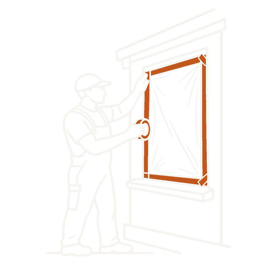 Ilustrácia: zakrytie okien