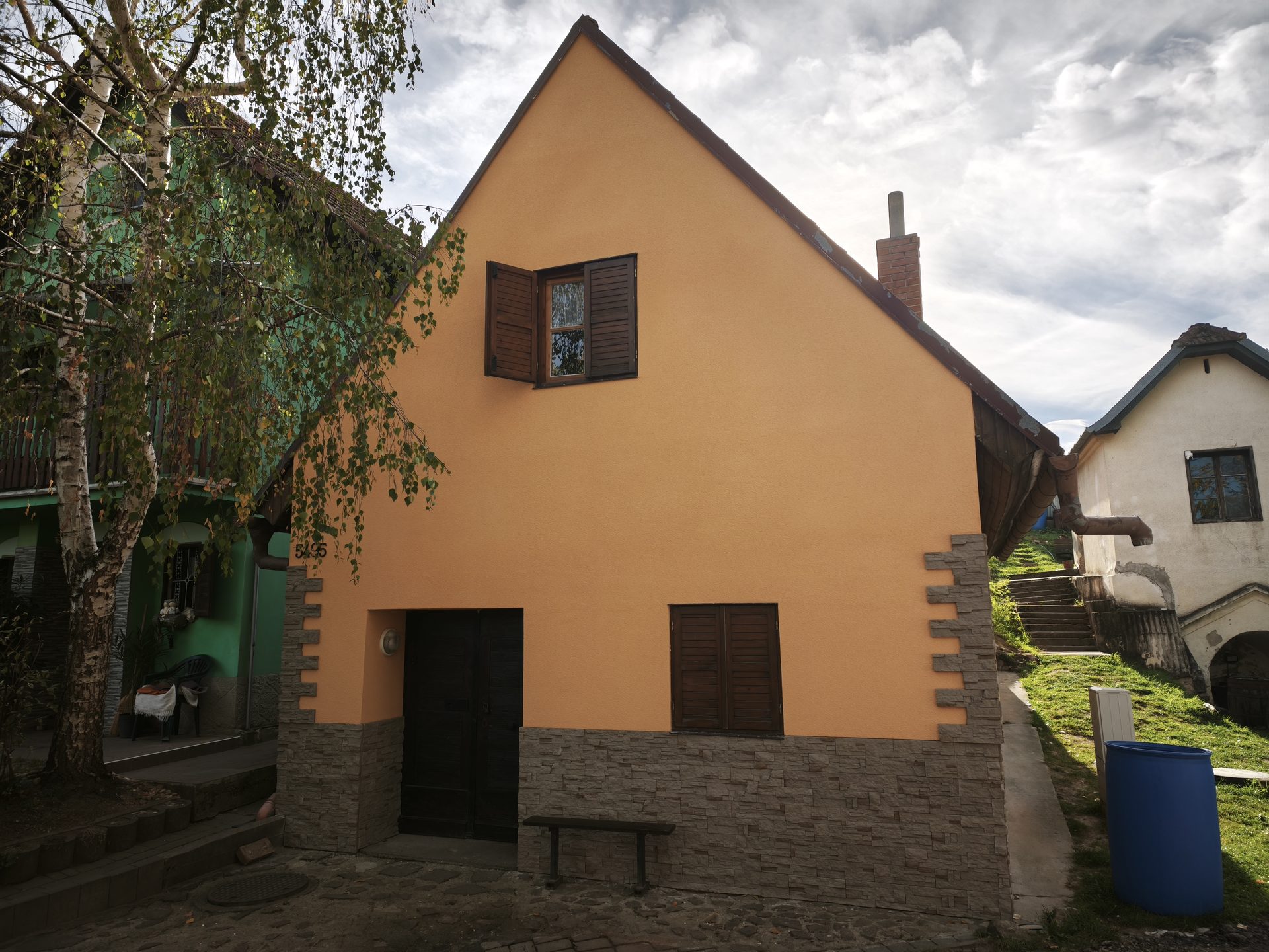 Vinohradnícky dom – hotová fasáda