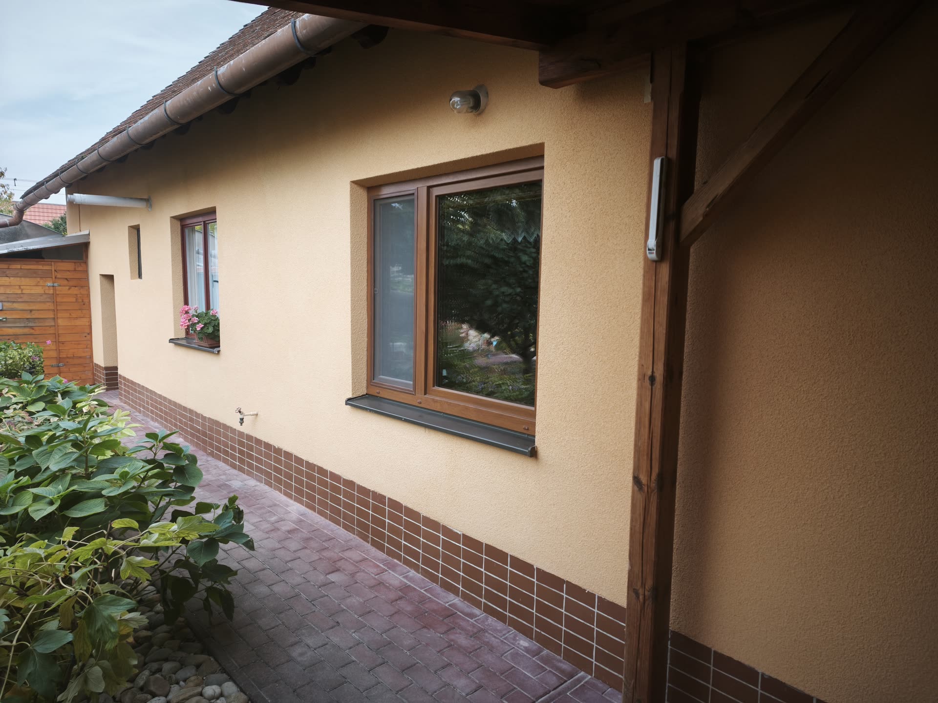 Rodinný dom – hotová fasáda